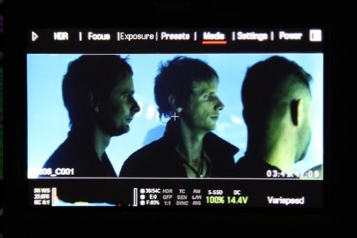 Muse na planie klipu "Madness" (fot. muse.mu)