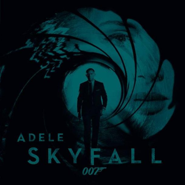 Okładka singla Adele "Skyfall" (fot. serwis prasowy)