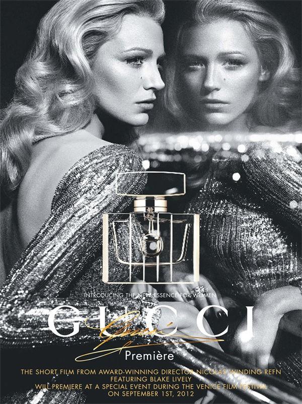 Blake Lively w kampanii perfum Gucci (fot. serwis prasowy)