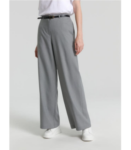 Eleganckie spodnie o kroju hight waist