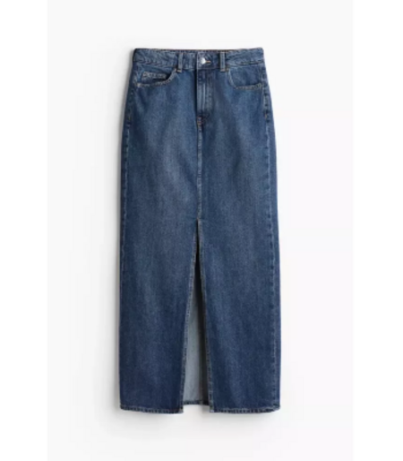 Spódnica jeansowa maksi