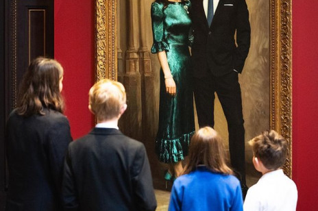 Kate Middleton złożyła hołd księżnej Dianie na nowym portrecie królewskim