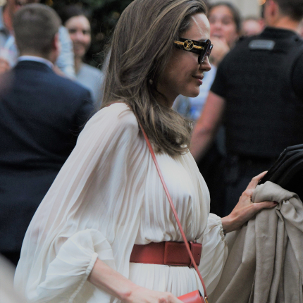 Angelina Jolie z torebką Celine