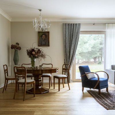 Dom w stylu modern classic, Projekt wnętrza: Małgorzata Bacik, MM Architekci