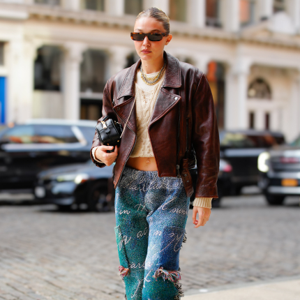 Gigi Hadid na ulicach Nowego Jorku