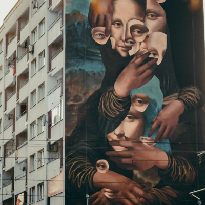 Mural Beaty Śliwińskiej Barrakuz dla Medicine, Warszawa