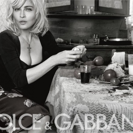 Madonna w kampanii Dolce & Gabbana wiosna-lato 2010, fot. Steven Klein