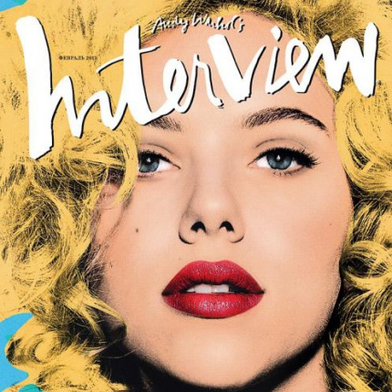 Scarlett Johansson na okładce Interview Russia