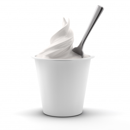 Proste desery: lody jogurtowe
