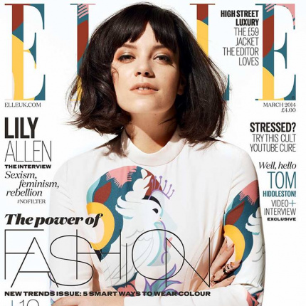 Lily Allen w marcowym numerze ELLE UK