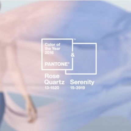 Rose Quartz i Serenity: kolory Pantone na 2016 rok
