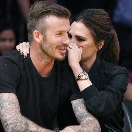Victoria i David Beckhamowie, 2016, rok, fot. East News