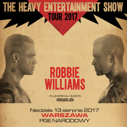 Robbie Williams wystąpi w Polsce!