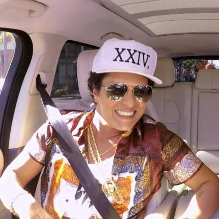 Bruno Mars w Carpool Karaoke!