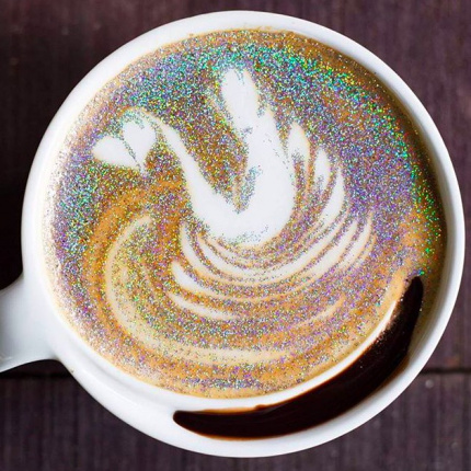 Glitter cappuccino - nowy trend kawowy