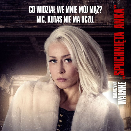 Plakat do filmu "Kobiety mafii", Katarzyna Warnke