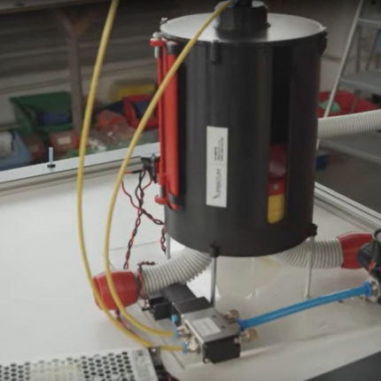 Respirator z drukarki 3D, VentilAid