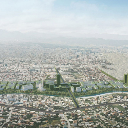 Tirana Riverside, projekt: Stefano Boeri Architetti , SON-Group