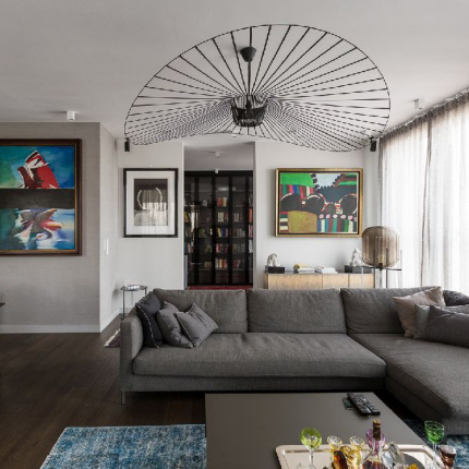 Apartament na Woli, projekt: Patrycja Dmowsk,i Dmowska Design