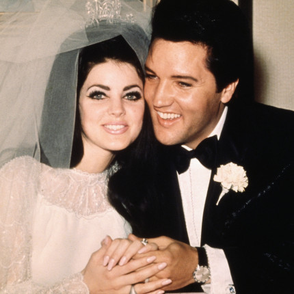 Elvis z żoną