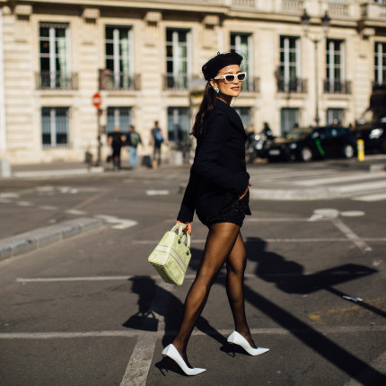 Paris fashion week: street fashion
