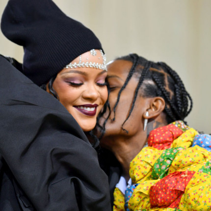Rihanna i A$AP Rocky, 2022 rok.