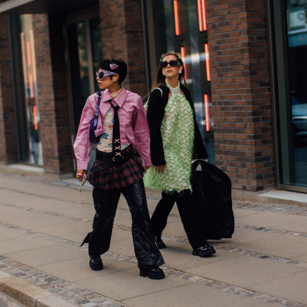 Street style z Copenhagen Fashion Week