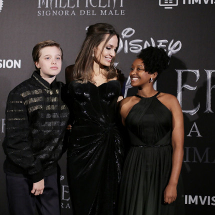 Shiloh Jolie-Pitt, Angelina Jolie i Zahara Jolie-Pitt