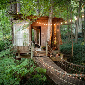Domek na drzewie w Atlancie to miejsce, o którym marzy najwięcej użytkowników Airbnb