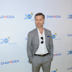 Maciej Zakościelny na premierze serialu "Diagnoza"