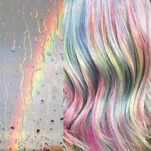 Artystyczna koloryzacja - włosy jak tęcza