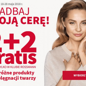 Promocja w Rossmann: 2+2 gratis na kosmetyki do pielęgnacji