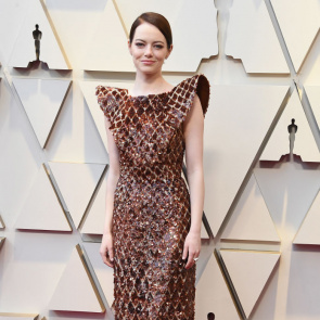 Oscary 2019: Emma Stone w sukni Louis Vuitton