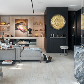 Apartament w nowojorskim stylu, projekt: Katarzyna Kraszewska