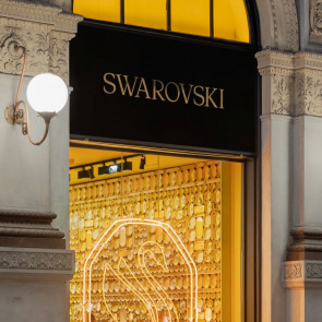 Nowy butik SWAROVSKIEGO w Mediolanie jak pudełko czekoladek