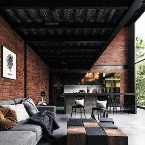 Wnętrza w loftowym stylu - inspiracje z Instagrama.