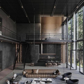 Wnętrza w loftowym stylu - inspiracje z Instagrama.