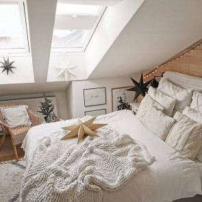 Sypialnia na poddaszu - inspiracje z Instagrama