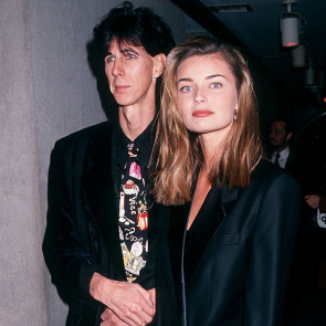 Paulina Porizkova z mężem Rikiem Ocaskiem, 1991 rok