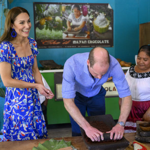 Kate Middleton i Książe William w Belize