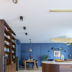 Apartament na Powiślu,  projekt: Balicka Design
