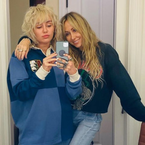 Miley Cyrus z mamą Tish