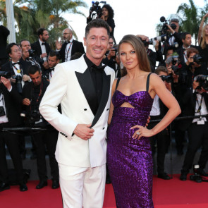 Anna i Robert Lewandowscy w Cannes