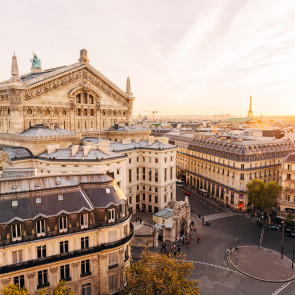 Paryż - widok na miasto