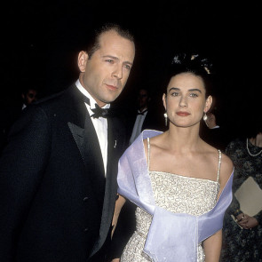 Demi Moore i Bruce Willis, 1990 rok.