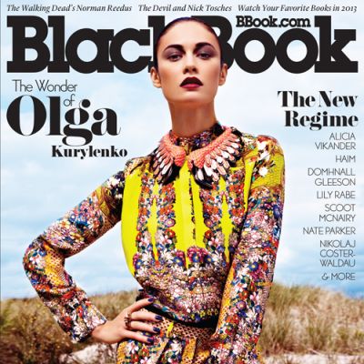 Olga Kurylenko w magazynie BlackBook