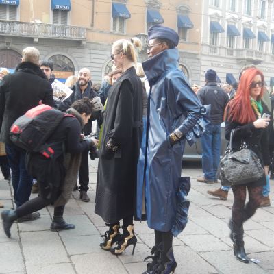 Fashion Week Milano: moda streetowa rządzi, fot. by Nikon COOLPIX S800c