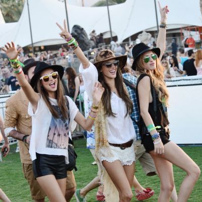 Gwiazdy na festiwalu Coachella 2013