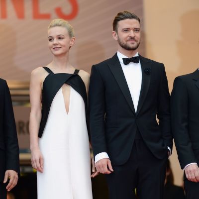 Festiwal Filmowy w Cannes 2013: Carey Mulligan (w sukni Vionnet) i Justin Timberlake (w garniturze Balenciaga) na premierze filmu "Inside Llewyn Davis", fot. serwis prasowy image