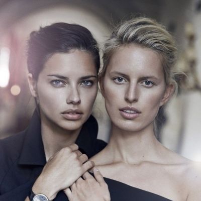 Adriana Lima i Karolina Kurkova w kampanii zegarków IWC